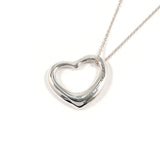 TIFFANY&Co. ティファニー オープンハート エルサペレッティ ネックレス
 シルバー925 シルバー【中古】
 レディース
