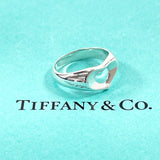 TIFFANY&Co. ティファニー オープンハート エルサペレッティ リング・指輪
 シルバー925 11.5 シルバー【中古】
 レディース