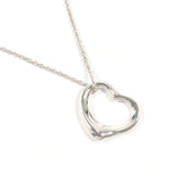TIFFANY&Co. ティファニー オープンハート エルサペレッティ ネックレス
 シルバー925 シルバー【中古】
 レディース