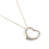TIFFANY&Co. ティファニー オープンハート エルサペレッティ ネックレス
 シルバー925 シルバー【中古】
 レディース