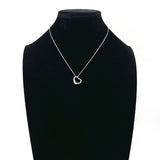 TIFFANY&Co. ティファニー オープンハート エルサペレッティ ネックレス
 シルバー925 シルバー【中古】
 レディース