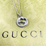 GUCCI グッチ インターロッキングG ネックレス
 シルバー925 シルバー【中古】
 ユニセックス