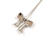 TIFFANY&Co. ティファニー リボン ネックレス
 シルバー925 シルバー【中古】
 レディース