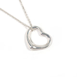 TIFFANY&Co. ティファニー オープンハート エルサペレッティ ネックレス
 シルバー925 シルバー【中古】
 レディース