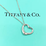 TIFFANY&Co. ティファニー オープンハート エルサペレッティ ネックレス
 シルバー925 シルバー【中古】
 レディース
