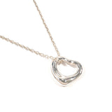 TIFFANY&Co. ティファニー オープンハート エルサペレッティ ネックレス
 シルバー925 シルバー【中古】
 レディース