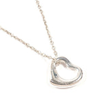 TIFFANY&Co. ティファニー オープンハート エルサペレッティ ネックレス
 シルバー925 シルバー【中古】
 レディース