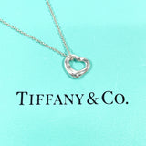 TIFFANY&Co. ティファニー オープンハート エルサペレッティ ネックレス
 シルバー925 シルバー【中古】
 レディース