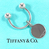 TIFFANY&Co. ティファニー ラウンド タグ キーリング キーホルダー
 シルバー925 シルバー【中古】
 ユニセックス