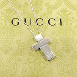 GUCCI グッチ セパレート クロス ネックレス
 シルバー925 シルバー【中古】
 ユニセックス
