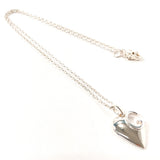 GUCCI グッチ Gロゴ ハート 233963 J8400 8106 ネックレス
 シルバー925 シルバー【中古】
 レディース
