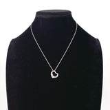TIFFANY&Co. ティファニー オープンハート エルサペレッティ ネックレス
 シルバー925 シルバー【中古】
 レディース