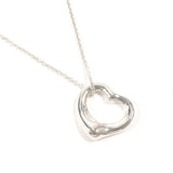TIFFANY&Co. ティファニー オープンハート エルサペレッティ ネックレス
 シルバー925 シルバー【中古】
 レディース