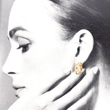 Christian Dior クリスチャンディオール イヤリング
 メタル/ラインストーン ゴールド【中古】
 レディース
