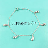 TIFFANY&Co. ティファニー ティアドロップ 5P エルサペレッティ ブレスレット
 シルバー925 シルバー【中古】
 レディース