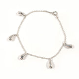 TIFFANY&Co. ティファニー ティアドロップ 5P エルサペレッティ ブレスレット
 シルバー925 シルバー【中古】
 レディース