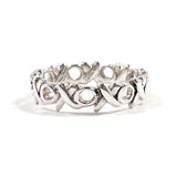 TIFFANY&Co. ティファニー ラブ&キス パロマピカソ リング・指輪
 シルバー925 8 シルバー【中古】
 レディース
