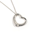 TIFFANY&Co. ティファニー オープンハート エルサペレッティ ネックレス
 シルバー925 シルバー【中古】
 レディース