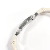 GUCCI グッチ バンブー バングルウォッチ 6800L 腕時計
 ステンレススチール/ステンレススチール シルバー シルバー クオーツ ホワイト文字盤【中古】
 レディース