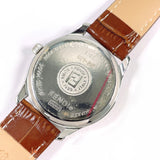 FENDI フェンディ オロロジ 210G 腕時計
 ステンレススチール/レザー シルバー シルバー クオーツ サーモンピンク文字盤【中古】
 ユニセックス