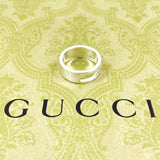 GUCCI グッチ ブランデッド カットアウトG リング・指輪
 シルバー925 17.5 シルバー【中古】
 メンズ