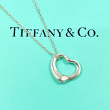 TIFFANY&Co. ティファニー エルサペレッティ オープンハート ネックレス
 シルバー925 シルバー【中古】
 レディース