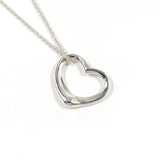 TIFFANY&Co. ティファニー オープンハート エルサペレッティ ネックレス
 シルバー925 シルバー【中古】
 レディース