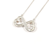 TIFFANY&Co. ティファニー ダブルラビングハート パロマピカソ ネックレス
 シルバー925 シルバー【中古】
 レディース
