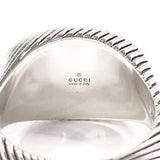 GUCCI グッチ ダブルG ツイスト リング・指輪
 シルバー925 14 シルバー【中古】
 ユニセックス