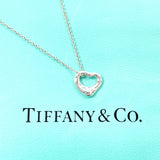 TIFFANY&Co. ティファニー オープンハート エルサペレッティ ネックレス
 シルバー925 シルバー【中古】
 レディース