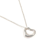 TIFFANY&Co. ティファニー オープンハート エルサペレッティ ネックレス
 シルバー925 シルバー【中古】
 レディース