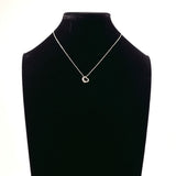 TIFFANY&Co. ティファニー オープンハート エルサペレッティ ネックレス
 シルバー925 シルバー【中古】
 レディース