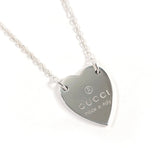 GUCCI グッチ トレードマーク ハート 223512 J8400 8106 ネックレス
 シルバー925 シルバー【中古】
 レディース