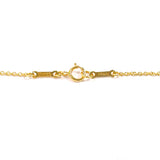 TIFFANY&Co. ティファニー オープンハート エルサペレッティ ネックレス
 K18イエローゴールド ゴールド【中古】
 レディース