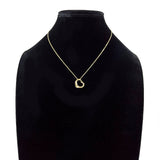 TIFFANY&Co. ティファニー オープンハート エルサペレッティ ネックレス
 K18イエローゴールド ゴールド【中古】
 レディース
