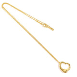 TIFFANY&Co. ティファニー オープンハート エルサペレッティ ネックレス
 K18イエローゴールド ゴールド【中古】
 レディース