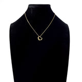 TIFFANY&Co. ティファニー オープンハート エルサペレッティ ネックレス
 K18イエローゴールド ゴールド【中古】
 レディース