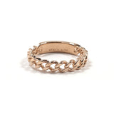 TIFFANY&Co. ティファニー マイクロリンク 2P リング・指輪
 K18ピンクゴールド/ダイヤモンド 9 ピンクゴールド【中古】
 レディース