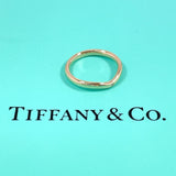 TIFFANY&Co. ティファニー カーブド バンドリング エルサペレッティ リング・指輪
 K18ピンクゴールド/ダイヤモンド 7.5 ピンクゴールド【中古】
 レディース