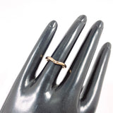 TIFFANY&Co. ティファニー カーブド バンドリング エルサペレッティ リング・指輪
 K18ピンクゴールド/ダイヤモンド 7.5 ピンクゴールド【中古】
 レディース