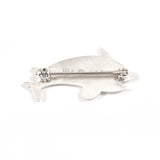 Georg Jensen ジョージジェンセン ドルフィン ブローチ
 シルバー925 シルバー【中古】
 ユニセックス