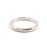TIFFANY&Co. ティファニー ウェディング バンドリング フォーエバー リング・指輪
 Pt950プラチナ/ダイヤモンド 4.5 シルバー【中古】
 レディース
