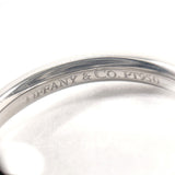 TIFFANY&Co. ティファニー カーブド バンドリング エルサペレッティ リング・指輪
 Pt950プラチナ/ダイヤモンド 6.5 シルバー【中古】
 レディース
