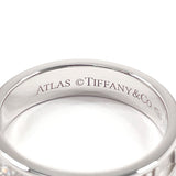TIFFANY&Co. ティファニー アトラス 3P リング・指輪
 K18ホワイトゴールド/ダイヤモンド 10 シルバー【中古】
 レディース