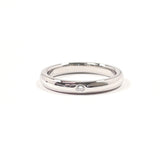 TIFFANY&Co. ティファニー スタッキング バンドリング エルサペレッティ リング・指輪
 Pt950プラチナ/ダイヤモンド 7.5 シルバー【中古】
 レディース