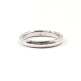 TIFFANY&Co. ティファニー スタッキング バンドリング エルサペレッティ リング・指輪
 Pt950プラチナ/ダイヤモンド 7.5 シルバー【中古】
 レディース