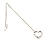 TIFFANY&Co. ティファニー オープンハート エルサペレッティ ネックレス
 シルバー925 シルバー【中古】
 レディース