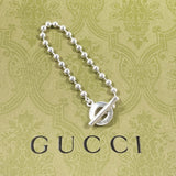 GUCCI グッチ ボールチェーン ブレスレット
 シルバー925 シルバー【中古】
 ユニセックス