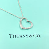TIFFANY&Co. ティファニー オープンハート エルサペレッティ ネックレス
 シルバー925 シルバー【中古】
 レディース