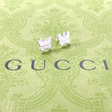GUCCI グッチ バタフライ ピアス
 シルバー925/K14ホワイトゴールド シルバー【中古】
 レディース
